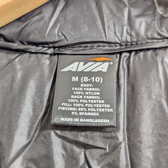 Women's Black Quilted Vest, Size Medium - Picture 4 of 5